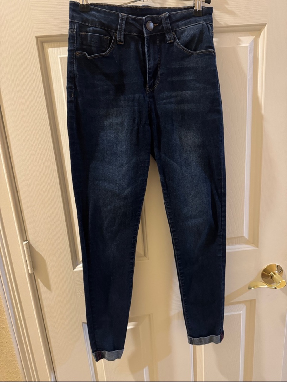 YMI Dark Blue Women's High-Rise Slim Jeans Size 3